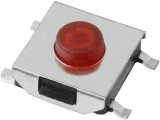 (imagem para) Interruptor Pulsador SMD - SPST-NO 12VDC 50mA