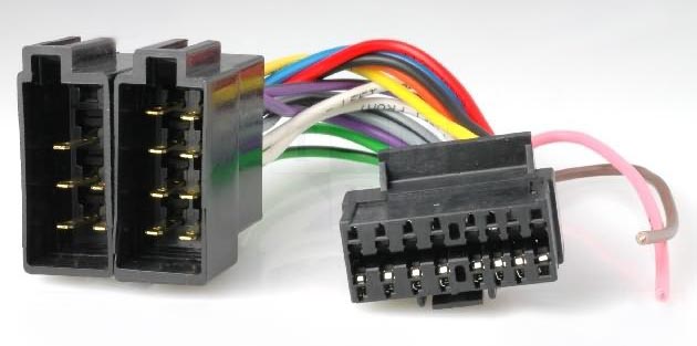 (imagem para) Adaptador para autorádio SONY CDX3000 -» ISO macho