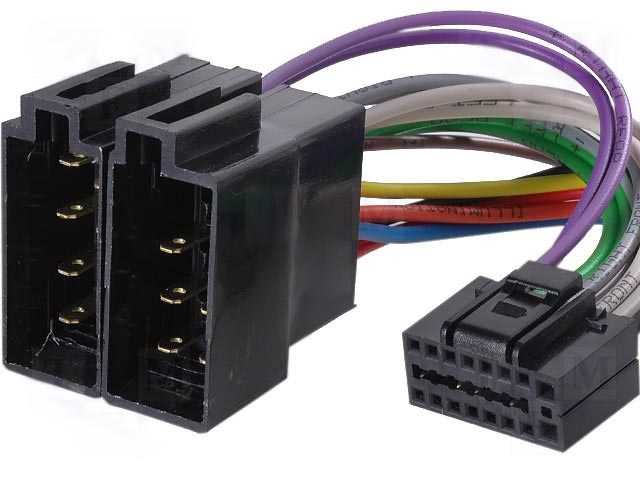 (imagem para) Adaptador para autorádio VDO MR600/CLARION VRX633 -» ISO macho