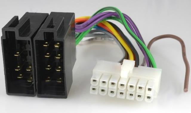 (imagem para) Adaptador para autorádio PIONEER KEH-M8000R -» ISO macho