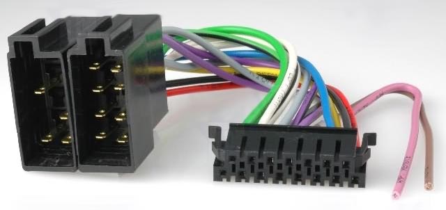 (imagem para) Adaptador para autorádio SONY XR-4400 -» ISO macho