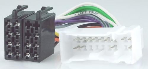 (imagem para) Adaptador para autorádio ISO fêmea -» NISSAN PRIMERA/ALMERA 2000