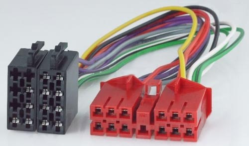 (imagem para) Adaptador para autorádio ISO fêmea -» RENAULT->1993