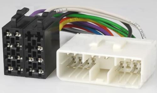 (imagem para) Adaptador para autorádio ISO fêmea -» MATIZ/LANOS/NUBIRA