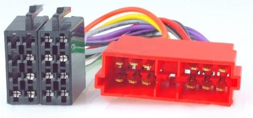 (imagem para) Adaptador para autorádio ISO fêmea -» PEUGEOT ->1999