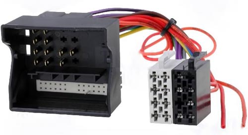 (imagem para) Adaptador para autorádio ISO fêmea -» OPEL ASTRA 2004 (com ficha