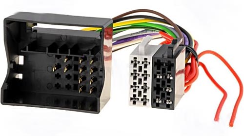 (imagem para) Adaptador para autorádio ISO fêmea -» OPEL ASTRA 2004 (sem ficha