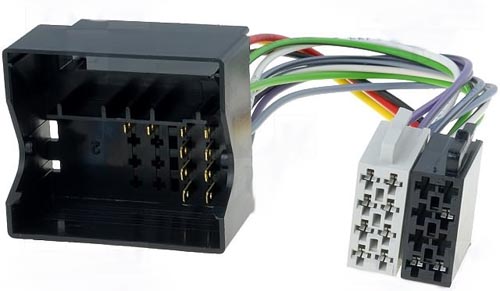 (imagem para) Adaptador para autorádio ISO fêmea -» PEUGEOT 2004->/CITROEN 200