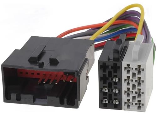 (imagem para) Adaptador para autorádio ISO fêmea -» JAGUAR X-TYPE 2002->