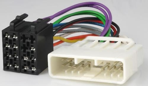 (imagem para) Adaptador para autorádio ISO fêmea -» HONDA->1998