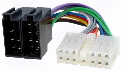 (imagem para) Adaptador para autorádio NEXIA/POLONEZ/ESPERO 1995-> -» ISO mach