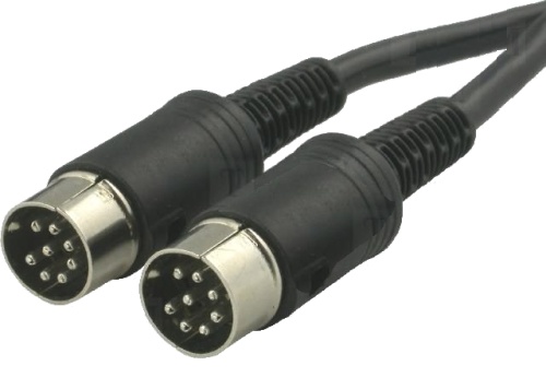 (imagem para) Cabo para ligação a caixa de CDs DAEWOO/PANASONIC DIN8/DIN8 5.5m