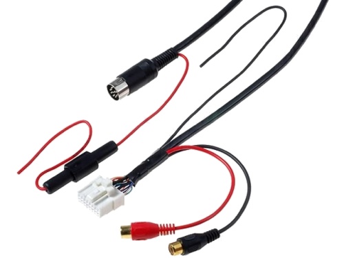 (imagem para) Cabo para ligação a caixa de CDs PANASONIC DIN8/2RCA CX-DP 801-8