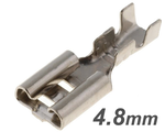 (imagem para) Terminal fêmea não-isolado (0.5-1mm²) 4.8mm