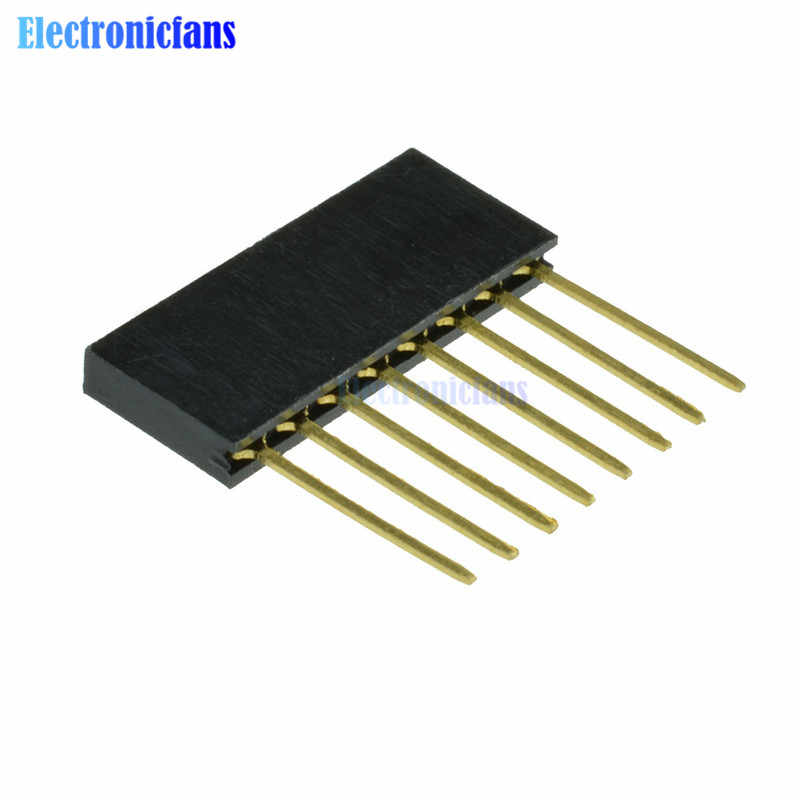 (imagem para) Header com 8 pinos para Arduino (15mm)