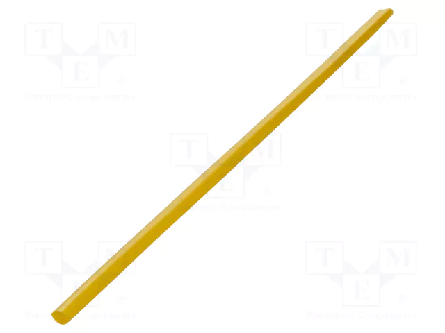 Manga termoretractil 1m 2:1 Ø2.4>1.2mm amarela (imagem para) Manga termoretractil 1m 2:1 Ø2.4>1.2mm amarela