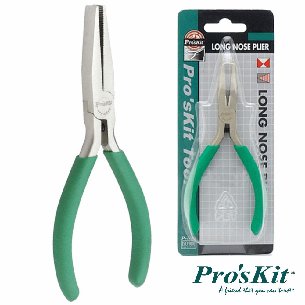 (imagem para) ALICATE DE PONTAS PLANAS 135MM PROSKIT