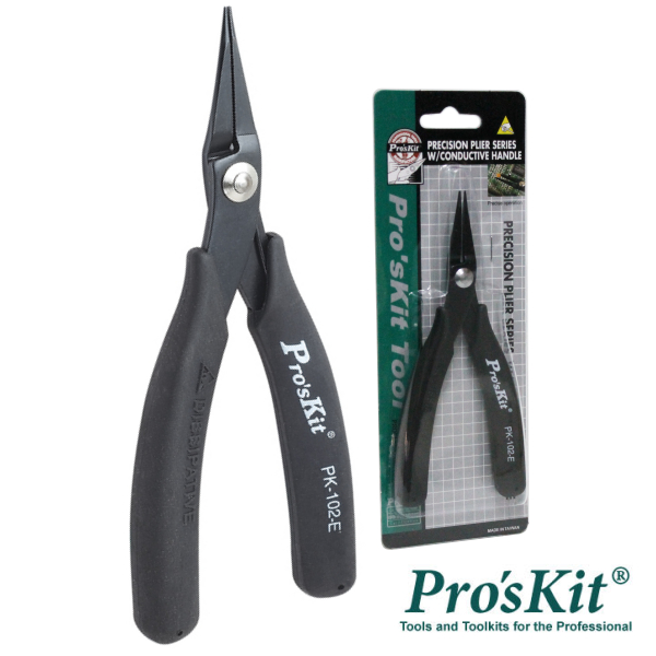 (imagem para) ALICATE DE PONTAS C/ PUNHO CONDUTOR 145MM PROSKIT