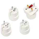 (imagem para) Conjunto adaptadores de viagem universais