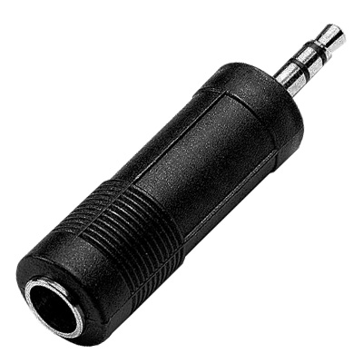 (imagem para) Ficha Adaptadora 3,5 ST. Macho - 6,5 ST. Fêmea