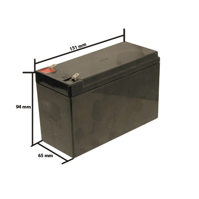 (imagem para) Bateria 12V 7A (151X65X94)