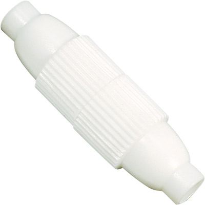 (imagem para) Ficha União Cabo Coaxial TV Rosca