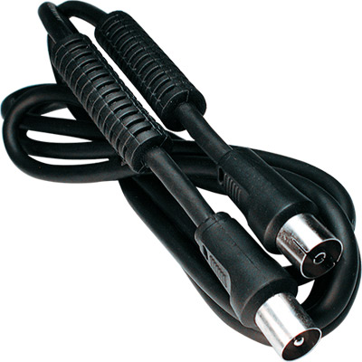 (imagem para) Cabo Lig. RF M-Femea.1,5mt.c-Filtro-RG59-Preto(eq.3.0905)