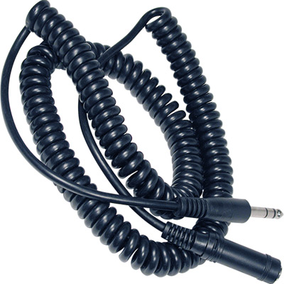 (imagem para) Cabo Audio 6,5 ST.Mch - 6,5 ST.Fêm 5mt. Enrol