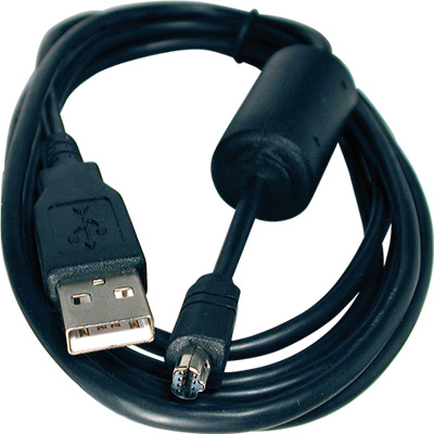 (imagem para) Cabo USB "A" Macho - Mini USB 8P Macho c- Filtro - 1,80mt.