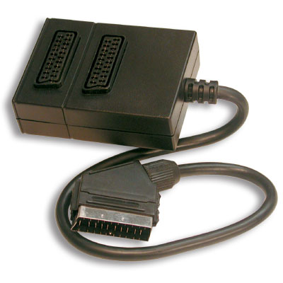 (imagem para) Cabo Scart Macho - 2xScart Femea. (61-0301G)