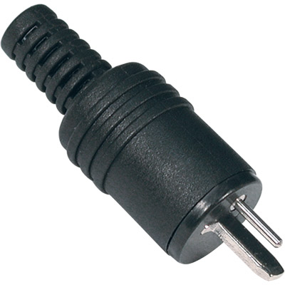 (imagem para) Ficha Altifalante Ponto - Traço Macho Parafuso