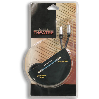 (imagem para) Cabo RCA M. / RCA M. - 1,5mt. (Home Cinema)