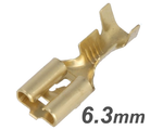 (imagem para) Terminal fêmea com patilha não-isolado (1..2.5mm²) 6.3mm