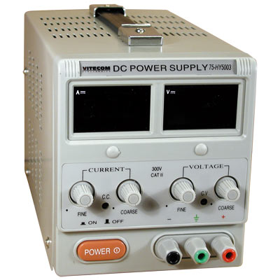 (imagem para) Fonte de Alimentação Digital 0~50V - 0~3A