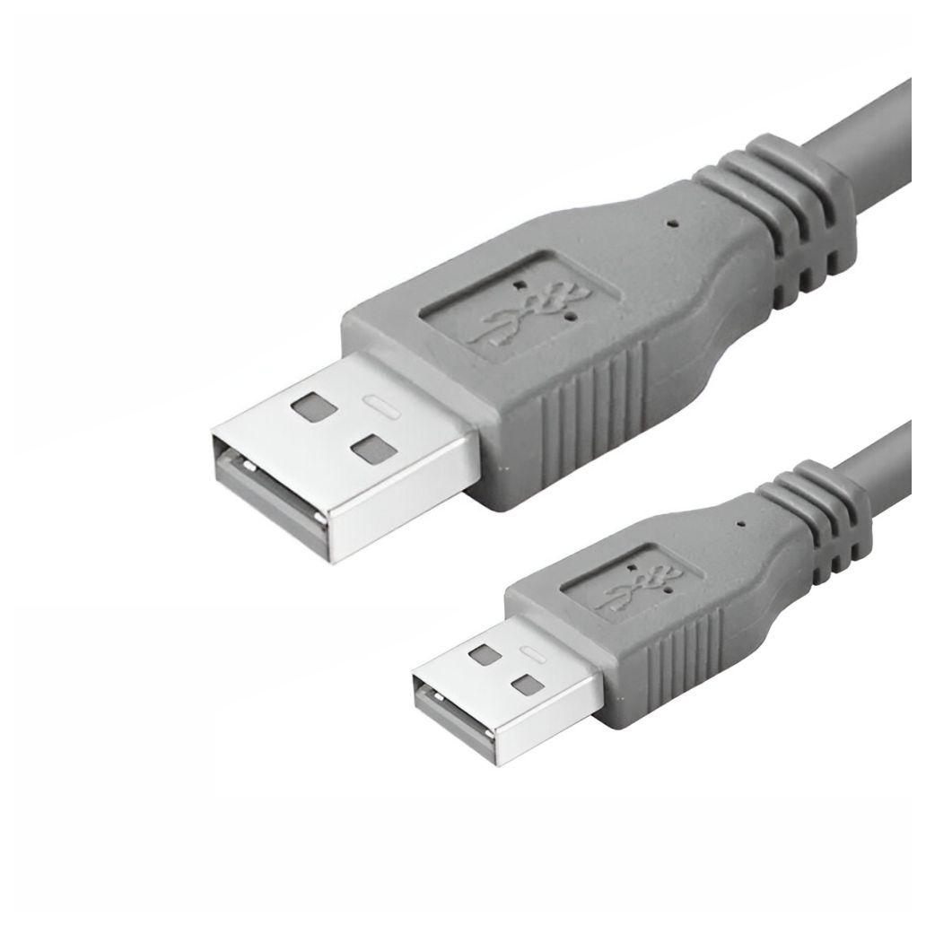 Cabo USB-A 2.0 Macho / USB-A Macho 1.5m (imagem para) Cabo USB-A 2.0 Macho / USB-A Macho 1.5m