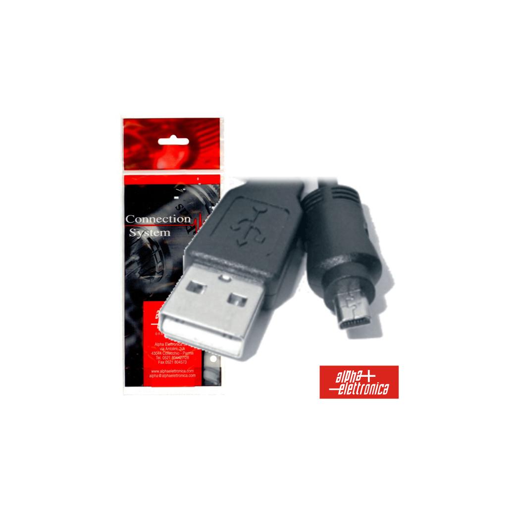 (imagem para) Cabo USB-A 2.0 Macho / Mini USB-B 4p Macho 1.8m Polybag