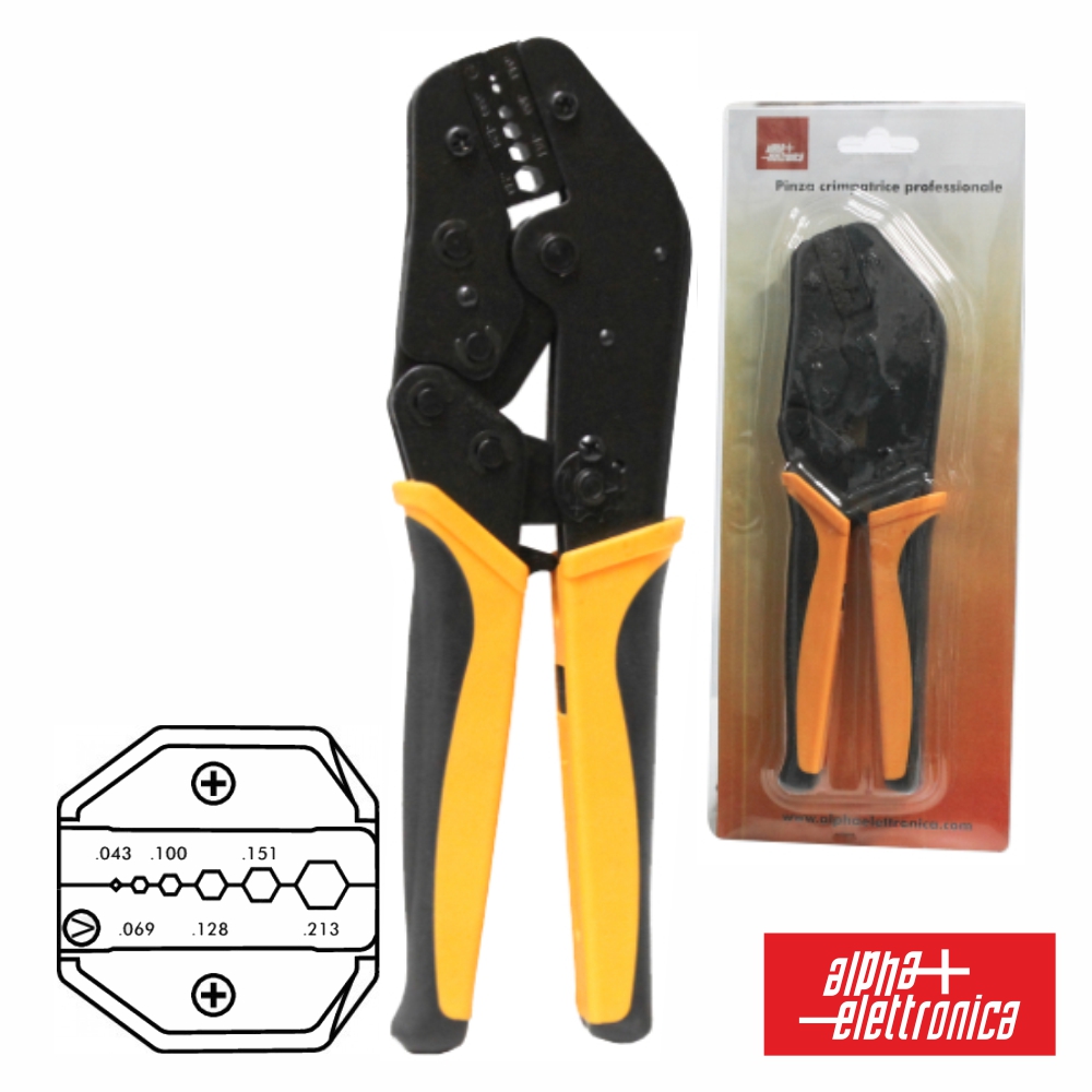 (imagem para) ALICATE DE CRAVAR FICHAS SMA, SMB, SMC, MCX