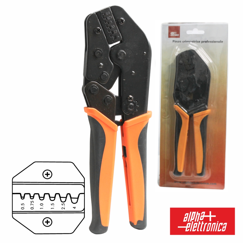 (imagem para) ALICATE DE CRAVAR TERMINAIS 220MM