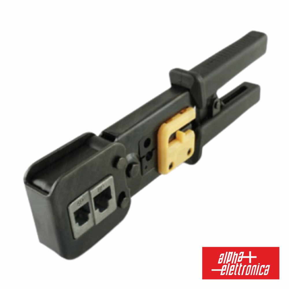 (imagem para) ALICATE DE CRAVAR RJ11/RJ12/RJ45 ALPHA