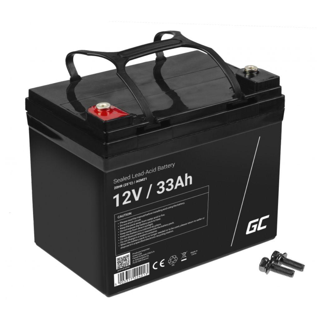 (imagem para) Bateria Chumbo AGM 12V 33A GREEN CELL