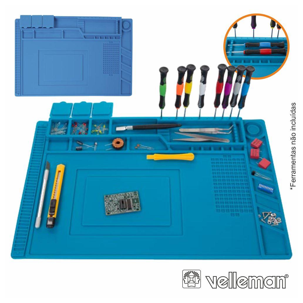 (imagem para) Tapete De Soldar Em Silicone 450x300mm VELLEMAN