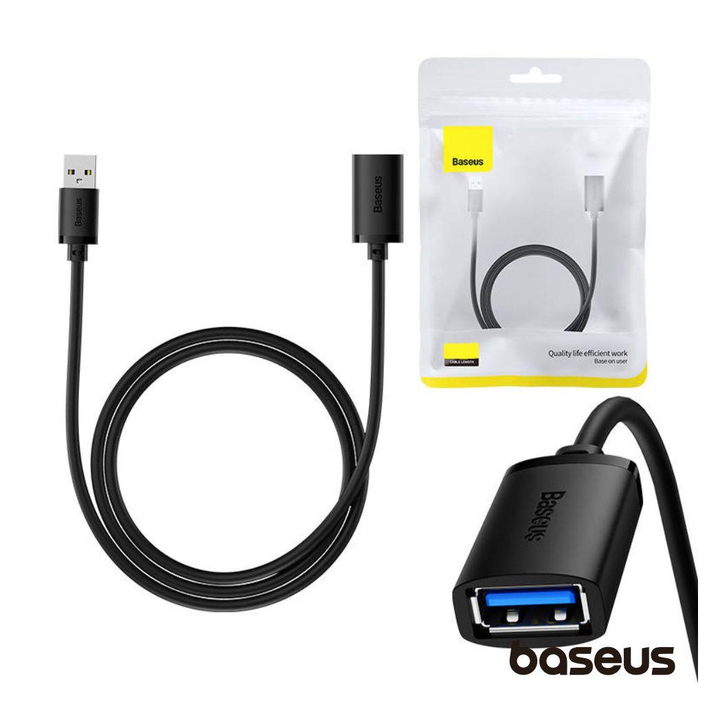 (imagem para) Cabo USB-A 3.0 Macho / USB-A Fêmea 3m Airjoy BASEUS