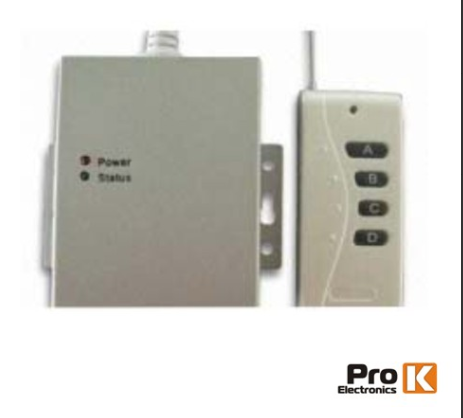 (imagem para) CONTROLADOR P/ FITA LEDS C/COMANDO RGB 12V PROK