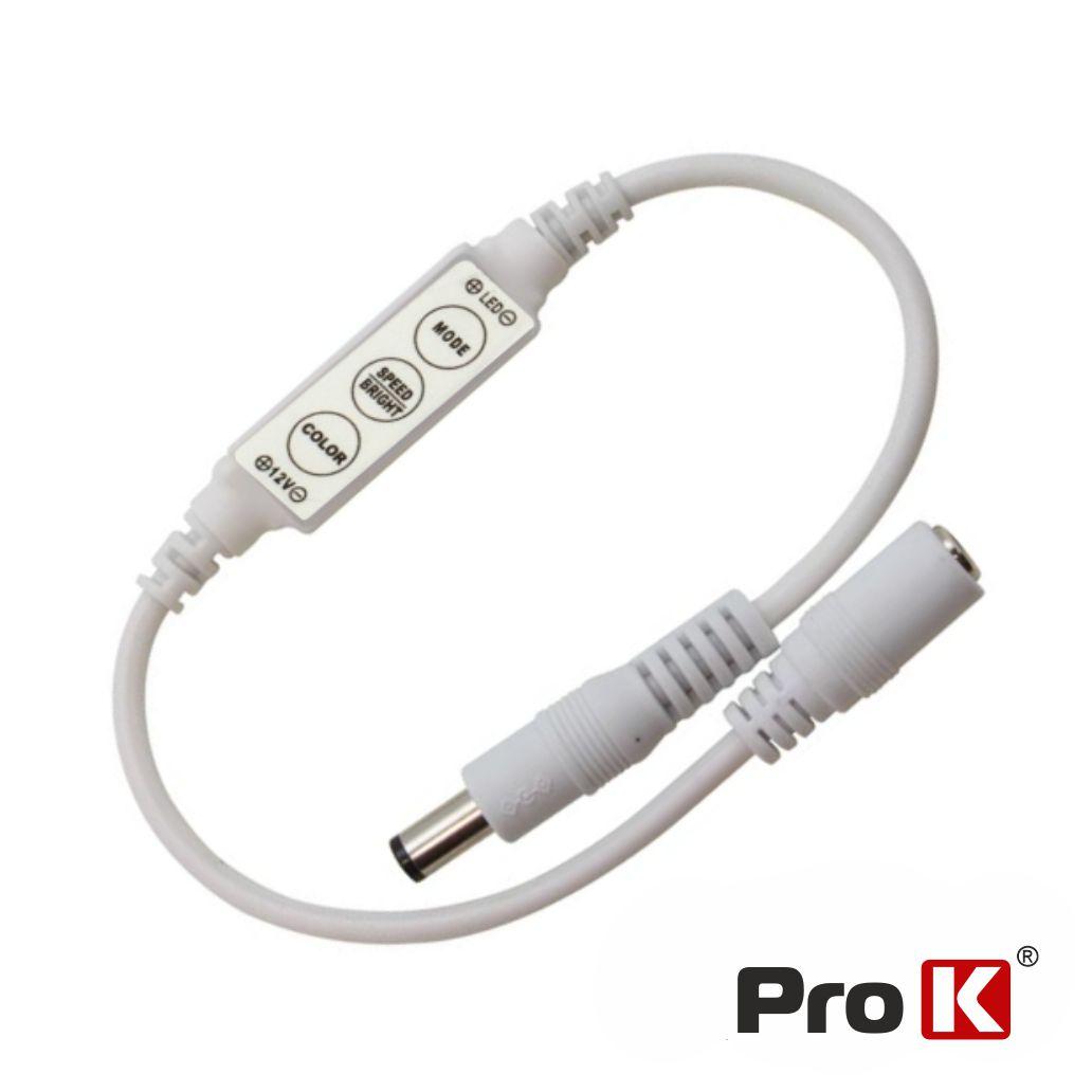 (imagem para) Controlador P/ Fita LEDS Monocor 12V PROK
