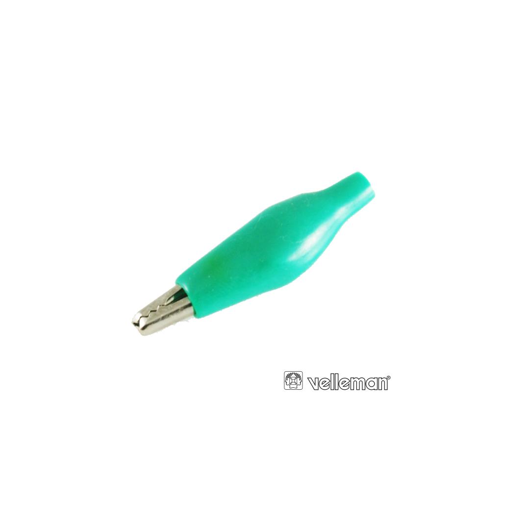 (imagem para) Pinça Crocodilo 27mm Isolada Verde