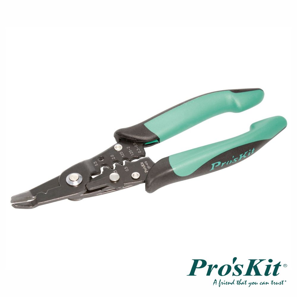 (imagem para) ALICATE DE CRAVAR TERMINAIS 185MM 3EM1 PROSKIT