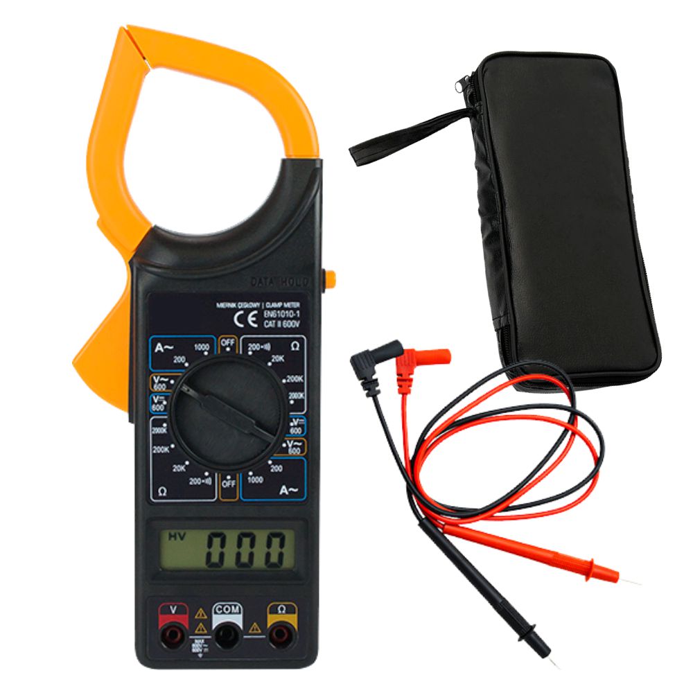 (imagem para) PINÇA AMPERIMÉTRICA DIGITAL AC 600V