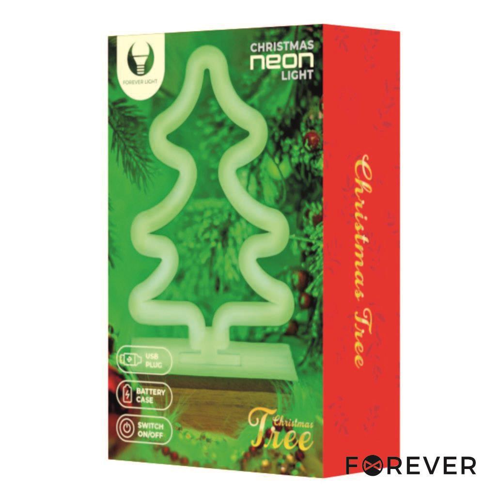(imagem para) Luz LED Neon Natal Em Forma de Árvore