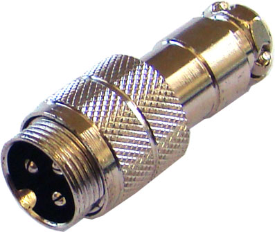 (imagem para) Ficha Micro 3 Pinos Macho - Extensão