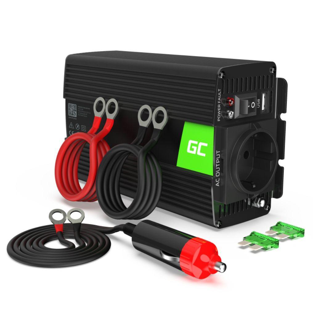 (imagem para) Conversor 24V-230V 300W Onda Pura GREEN CELL